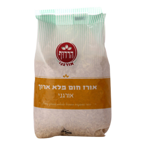 הרדוף אורז מלא ארוך אורגני 500 גרם